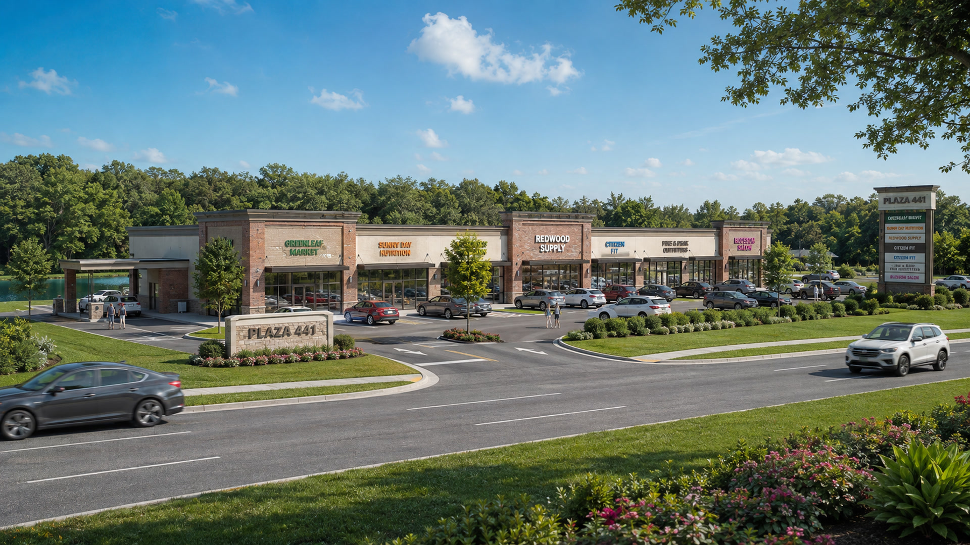 Approved exterior rendering of Plaza 441